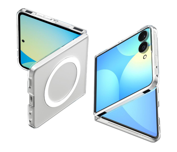 Spigen Air Skin MagSafe do Samsung Galaxy Z Flip8 clear white - 1571745 - zdjęcie 2